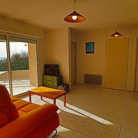 Spacieux 60m² Classe 3 Etoiles, Terrasse Vue Mer, Proche - Fr-1-472a-136 Lägenhet *